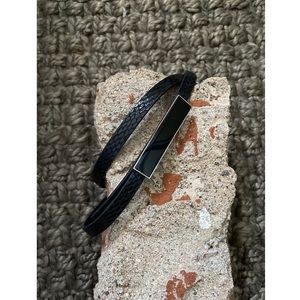 SALE Black Snake Print Belt SALE